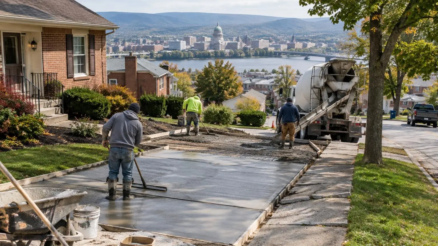 Concrete Contractors in Harrisburg, PA
