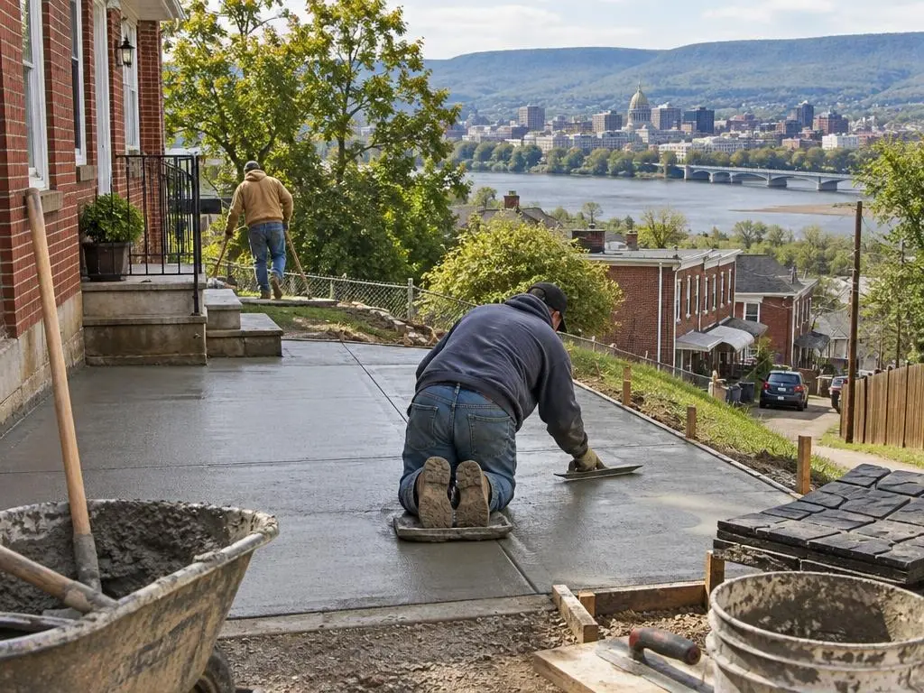 Concrete Patios in Harrisburg, PA
